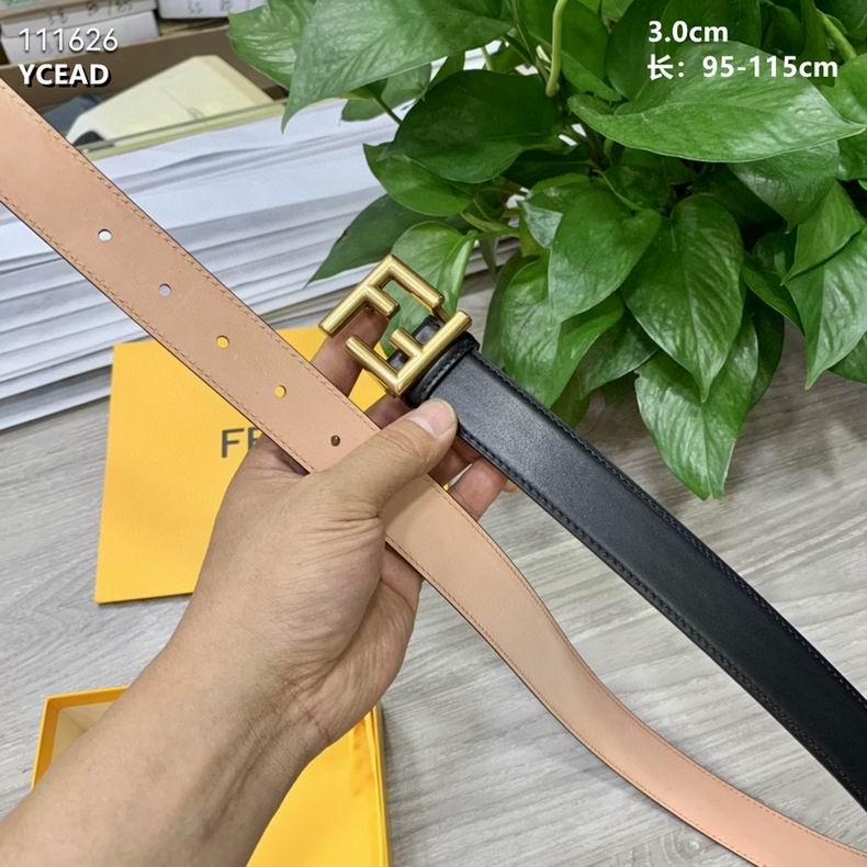 Fendi Belt 30mmX95-115cm 8L (13)