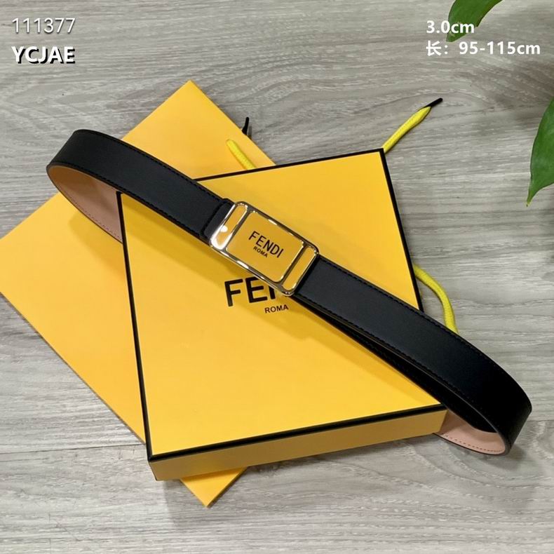 Fendi Belt 30mmX95-115cm 8L (2)