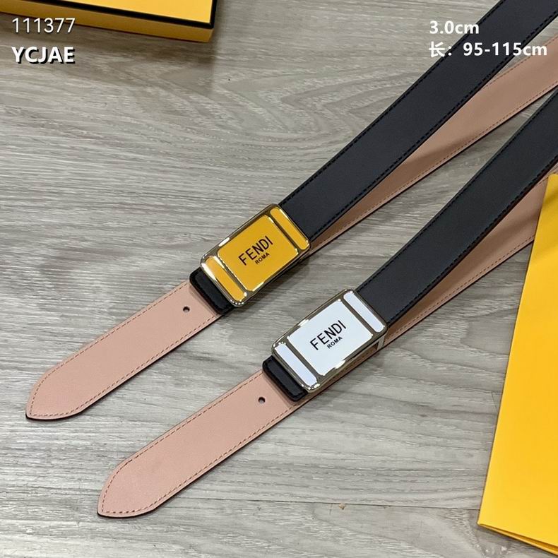 Fendi Belt 30mmX95-115cm 8L (4)