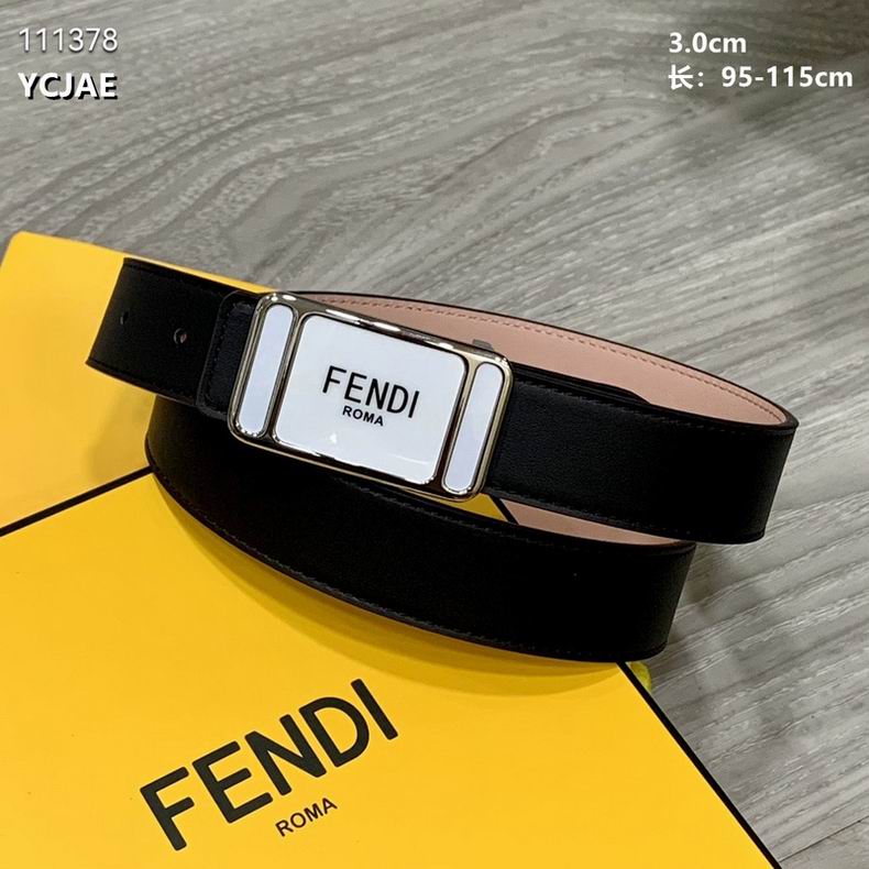 Fendi Belt 30mmX95-115cm 8L (6)