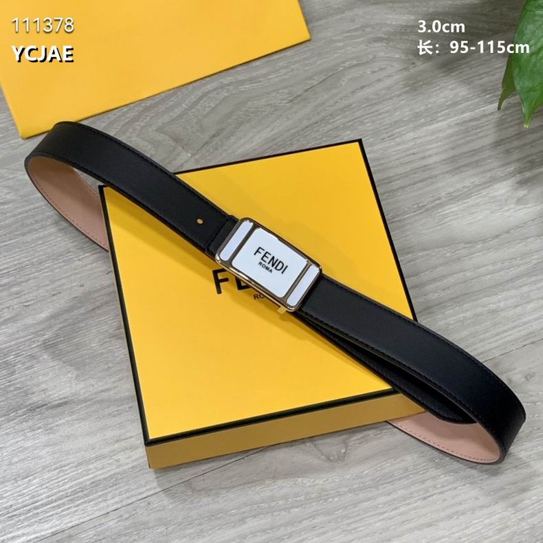 Fendi Belt 30mmX95-115cm 8L (7)