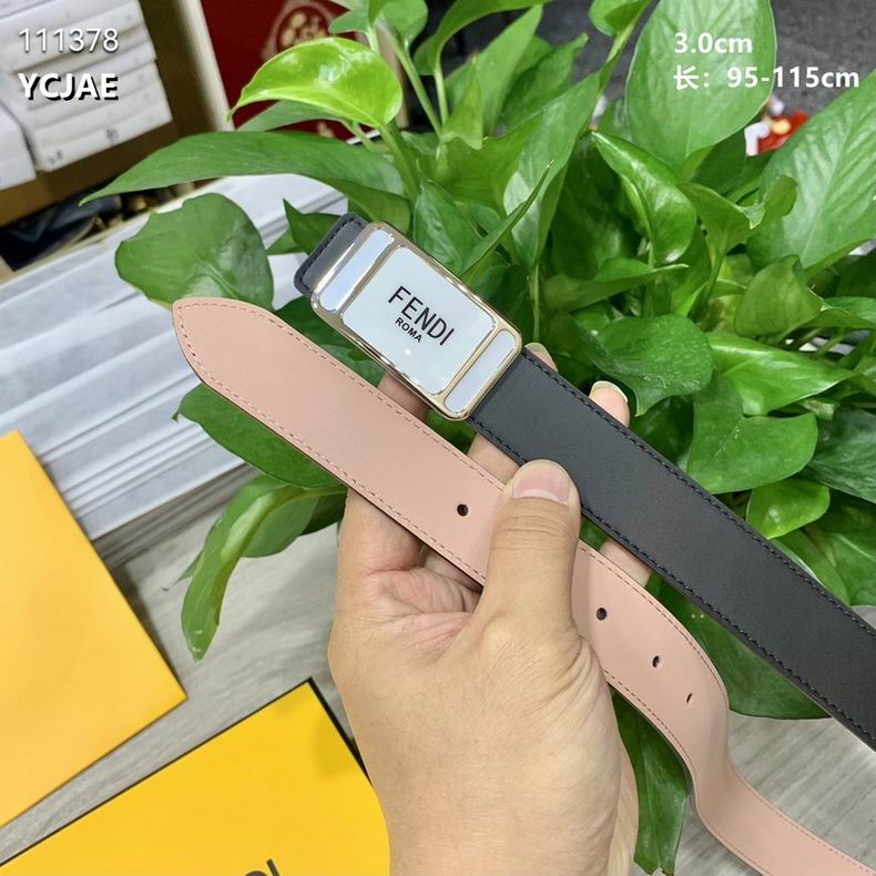 Fendi Belt 30mmX95-115cm 8L (9)