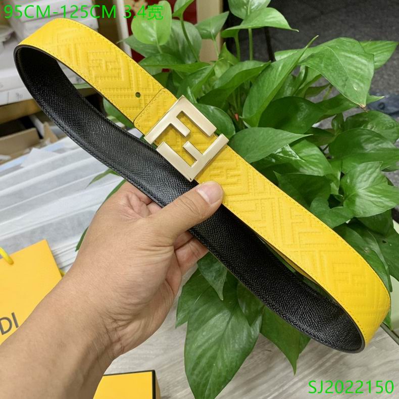 Fendi Belt 34mmX95-125cm 7D (1)