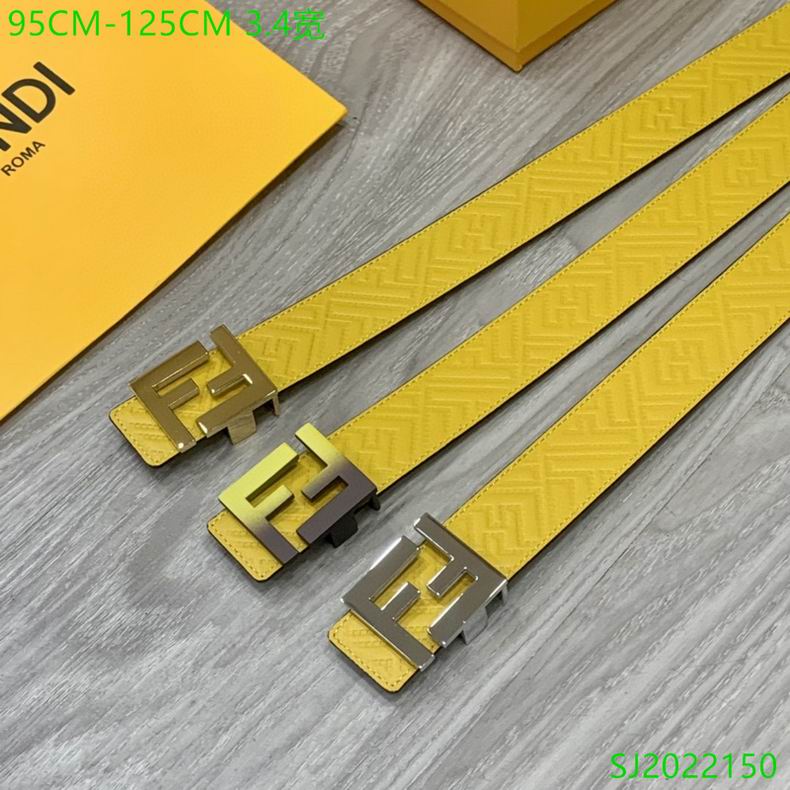 Fendi Belt 34mmX95-125cm 7D (10)