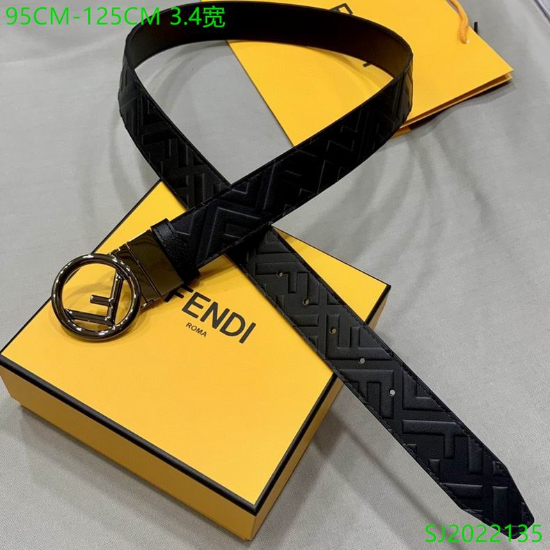 Fendi Belt 34mmX95-125cm 7D (7)