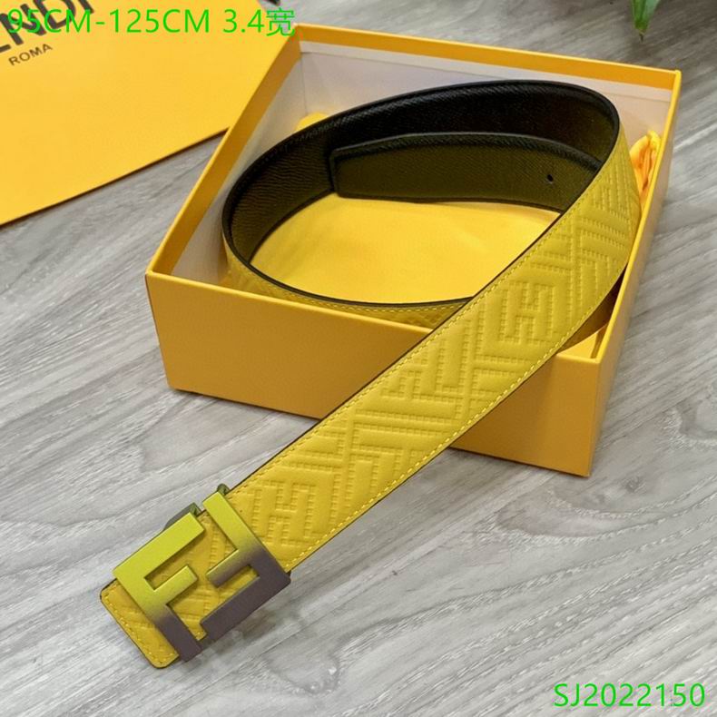 Fendi Belt 34mmX95-125cm 7D (8)