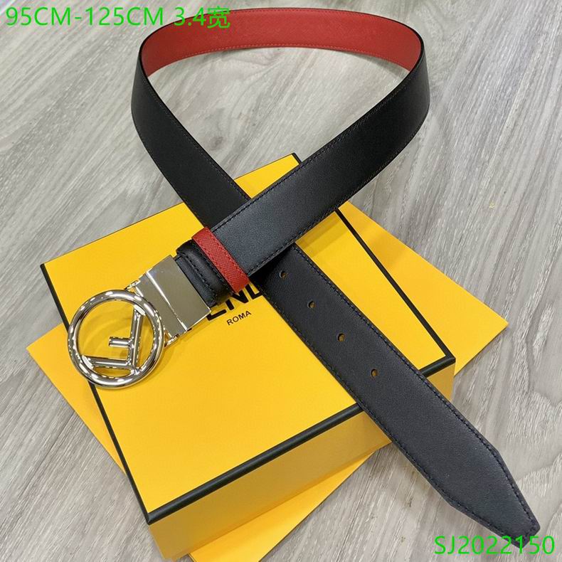Fendi Belt 34mmX95-125cm 7D (9)
