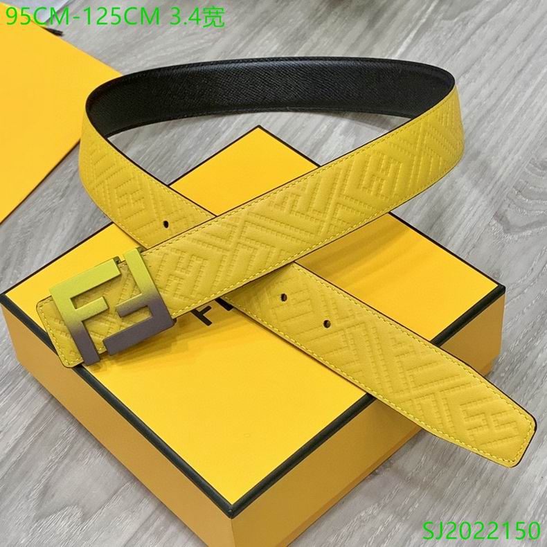 Fendi Belt 34mmX95-125cm 7D (9)