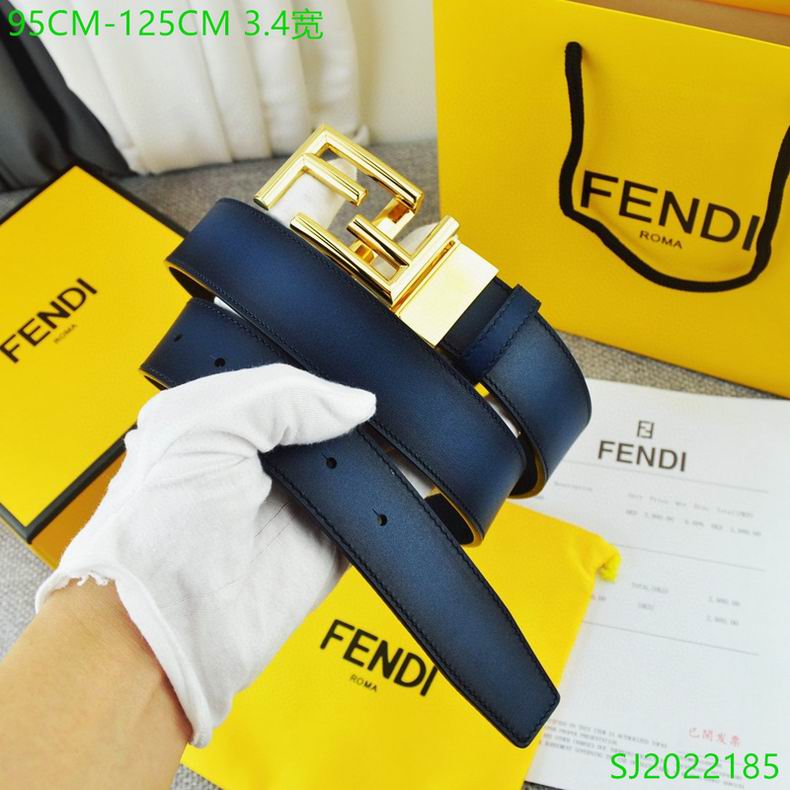 Fendi Belt 34mmX95-125cm 7D  (11)