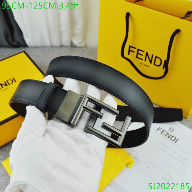Fendi Belt 34mmX95-125cm 7D  (14)
