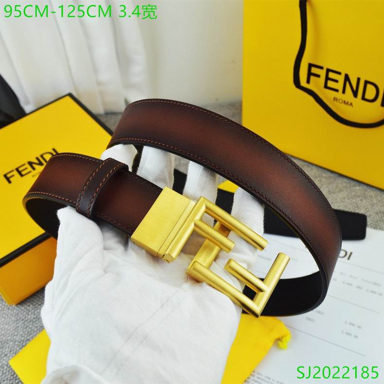 Fendi Belt 34mmX95-125cm 7D  (16)