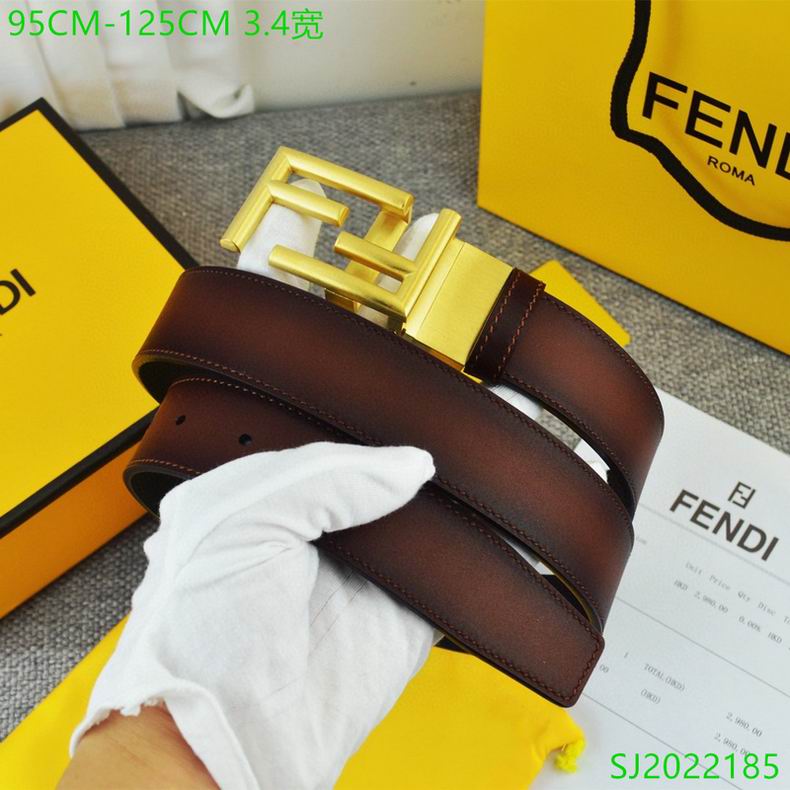 Fendi Belt 34mmX95-125cm 7D  (7)