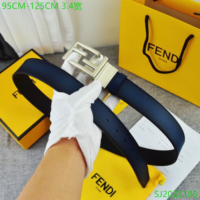 Fendi Belt 34mmX95-125cm 7D  (9)