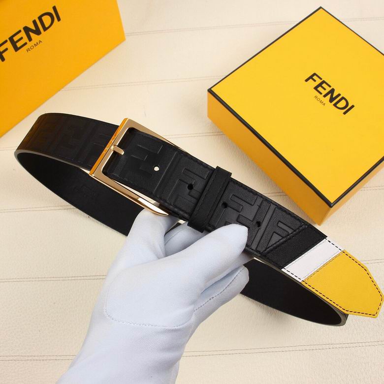Fendi Belt 38mmX95-125CM 7D  (1)