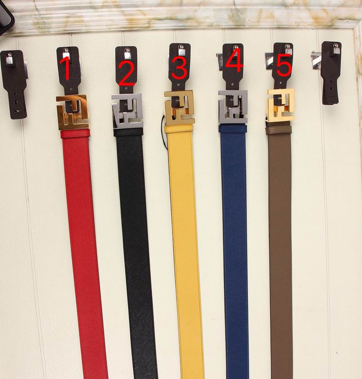 Fendi Belt 38mmX95-125CM 7D  (11)