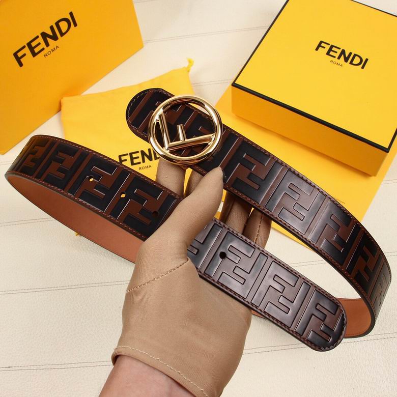 Fendi Belt 38mmX95-125CM 7D  (6)