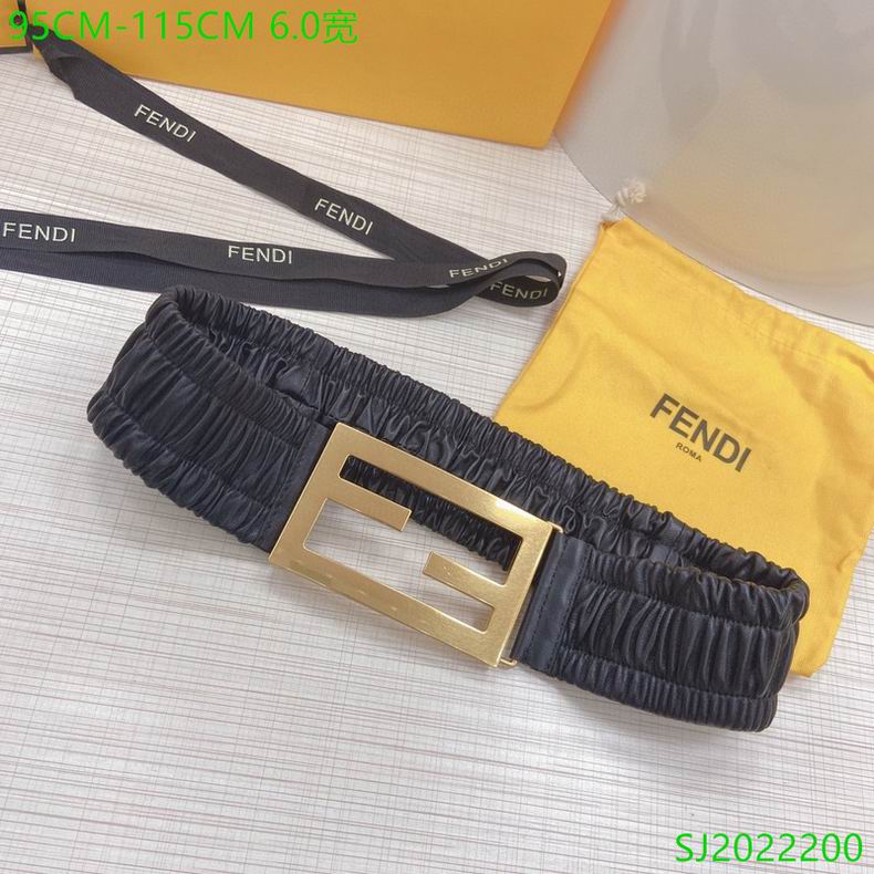 Fendi Belt 60mmX95-115cm 7D  (6)