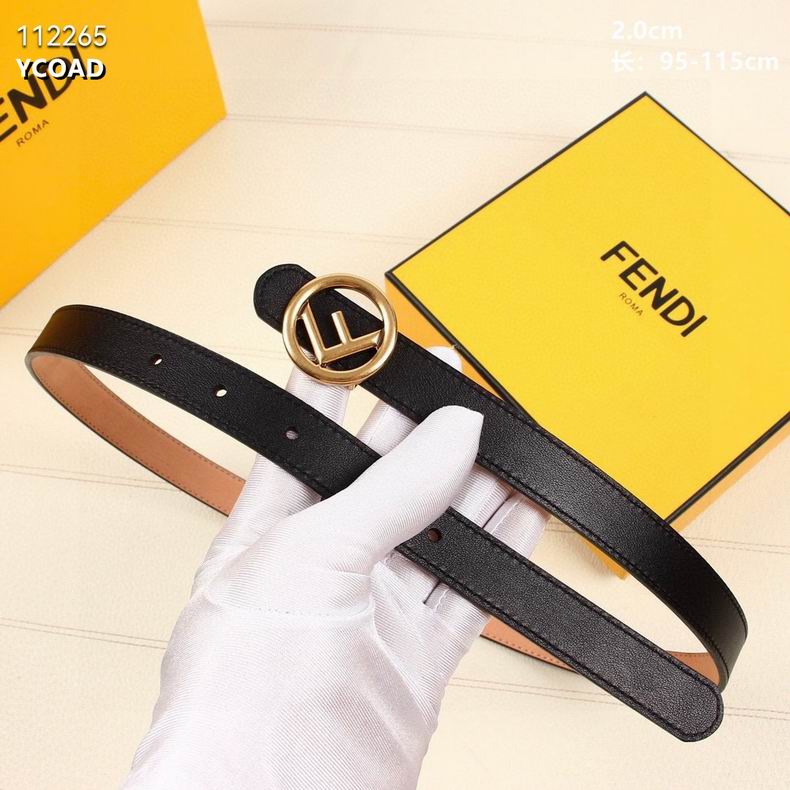 Fendi belt 20mmX95-115cm 8L (17)