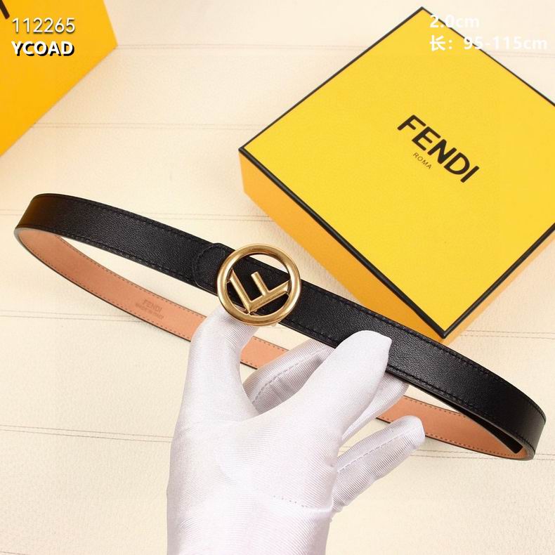 Fendi belt 20mmX95-115cm 8L (18)