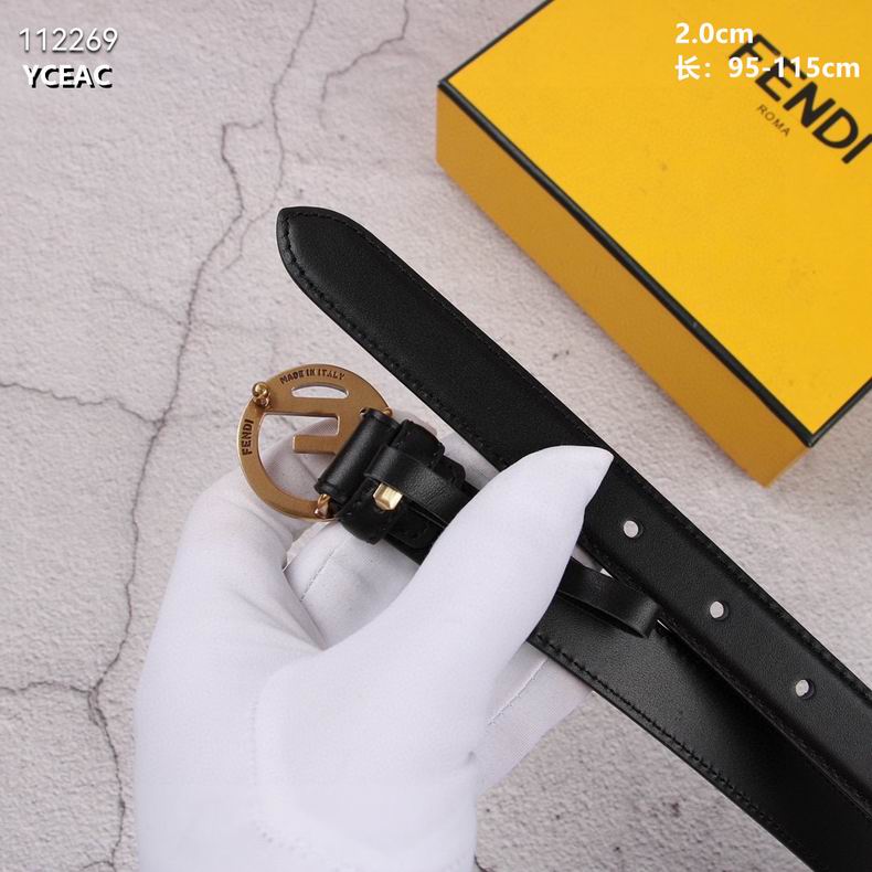 Fendi belt 20mmX95-115cm 8L (7)