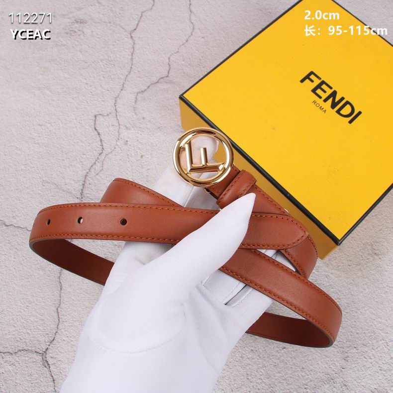 Fendi belt 20mmX95-115cm 8L (9)