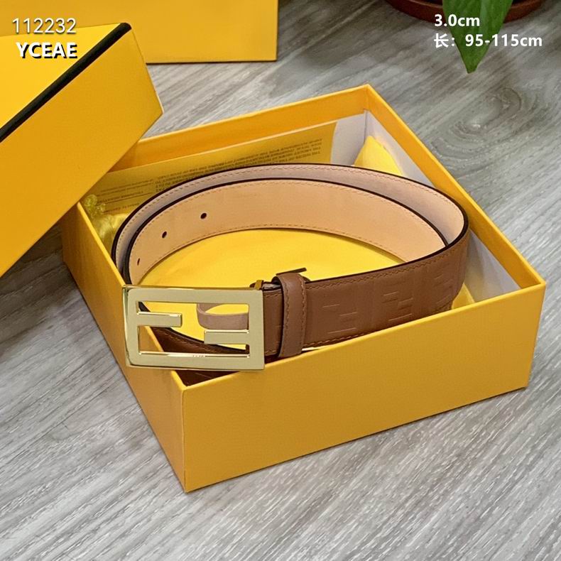 Fendi belt 30mmX95-115cm 8L (1)