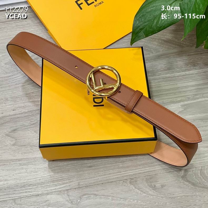 Fendi belt 30mmX95-115cm 8L (11)