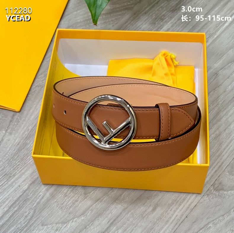Fendi belt 30mmX95-115cm 8L (13)