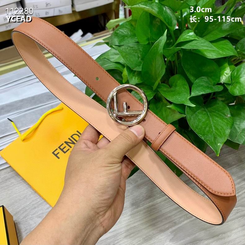Fendi belt 30mmX95-115cm 8L (14)