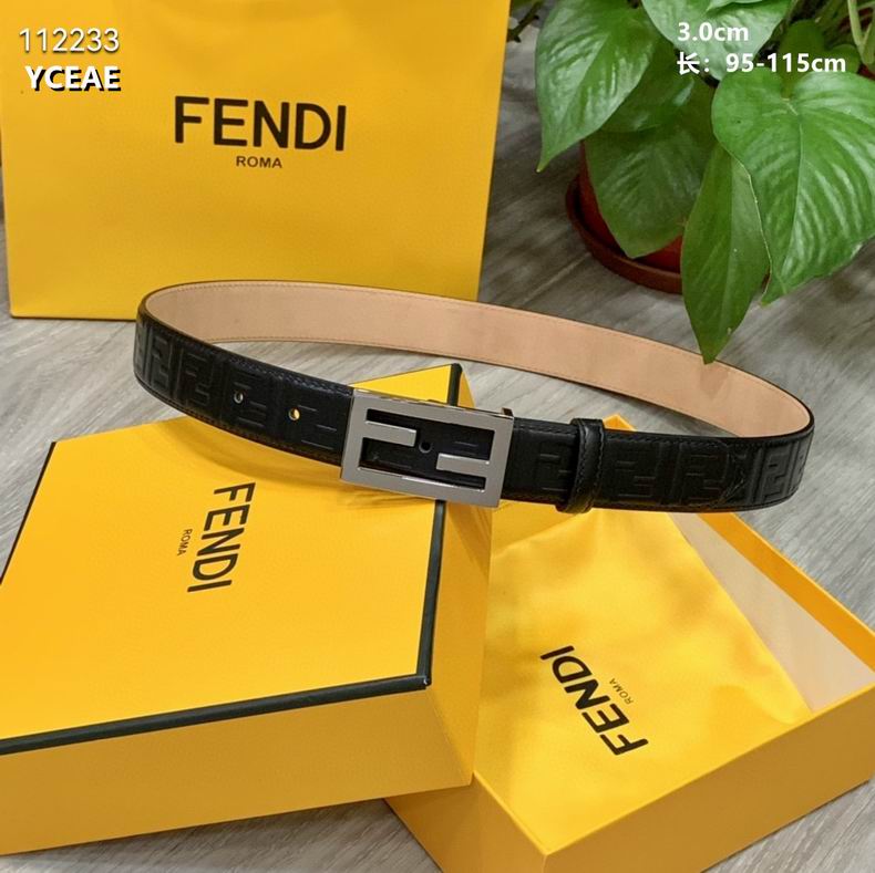 Fendi belt 30mmX95-115cm 8L (4)