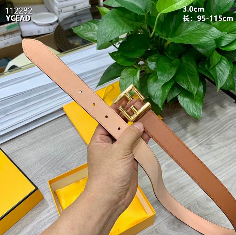 Fendi belt 30mmX95-115cm 8L (4)