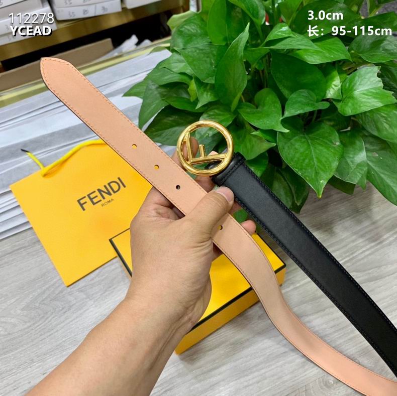 Fendi belt 30mmX95-115cm 8L (7)