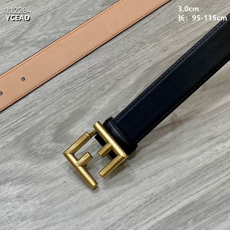 Fendi belt 30mmX95-115cm 8L (8)