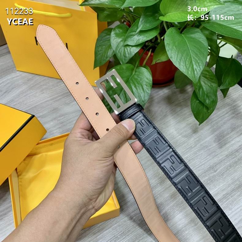 Fendi belt 30mmX95-115cm 8L (9)