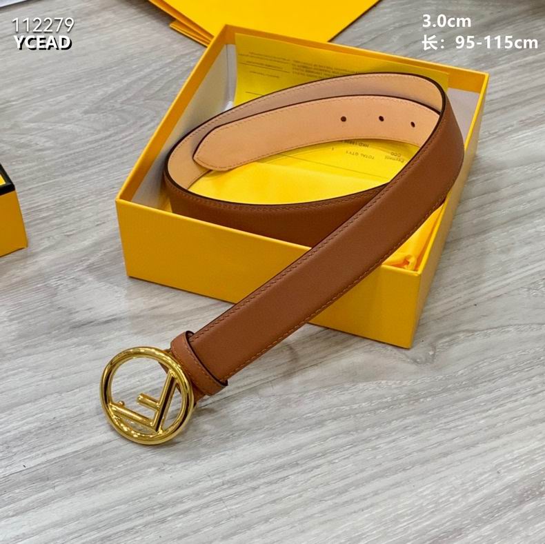 Fendi belt 30mmX95-115cm 8L (9)