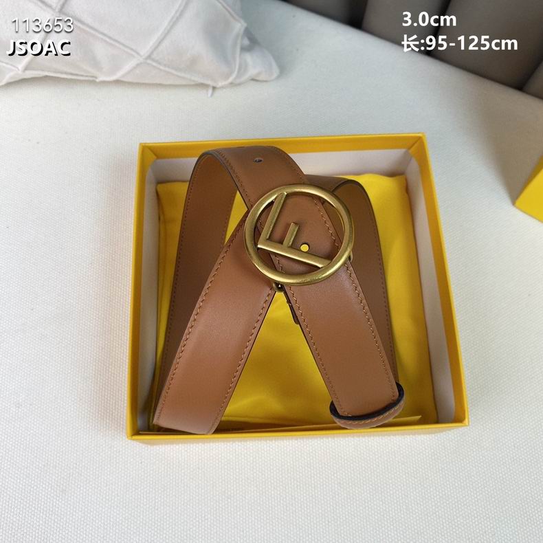 Fendi belt 30mmX95-125cm 8L (6)