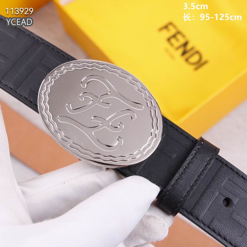 Fendi belt 35mmX95-125cm 8L (8)