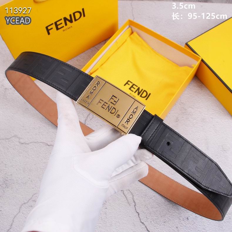 Fendi belt 35mmX95-125cm 8L (8)