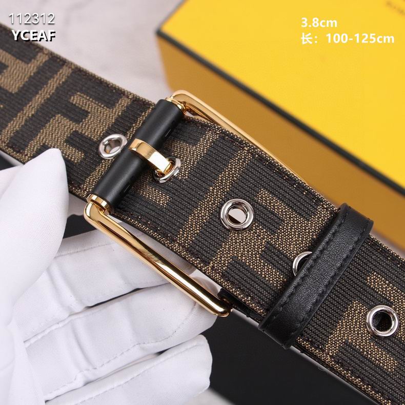 Fendi belt 38mmX100-125cm 8L (2)