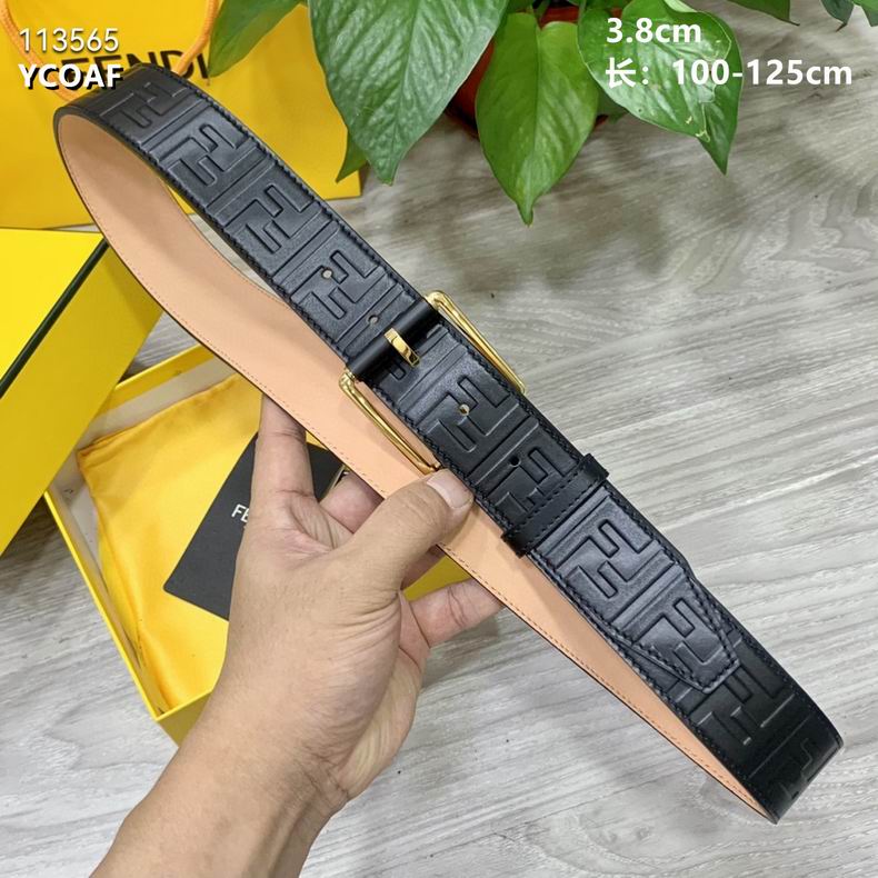 Fendi belt 38mmX100-125cm 8L (8)
