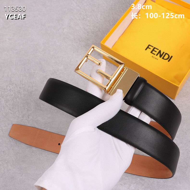 Fendi belt 38mmX100-125cm 8L (8)