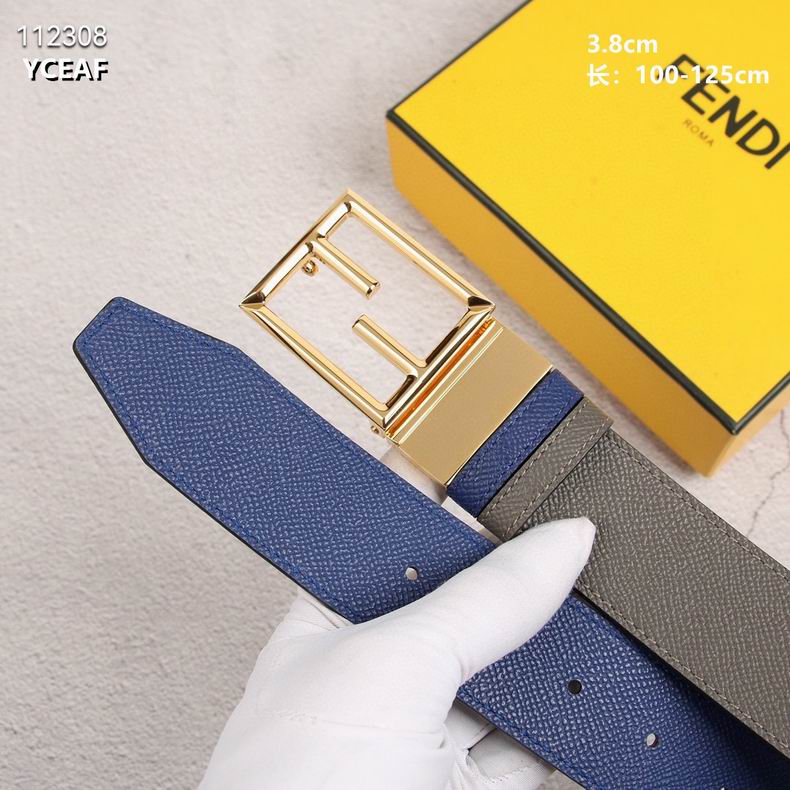 Fendi belt 38mmX100-125cm 8L (8)