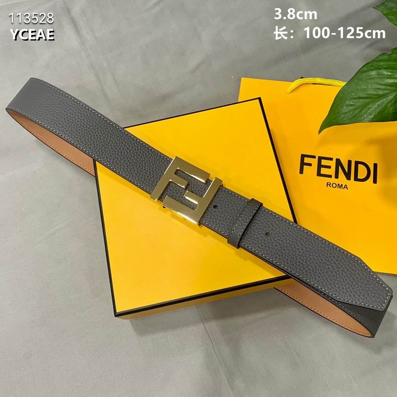 Fendi belt 38mmX100-125cm 8L (8)