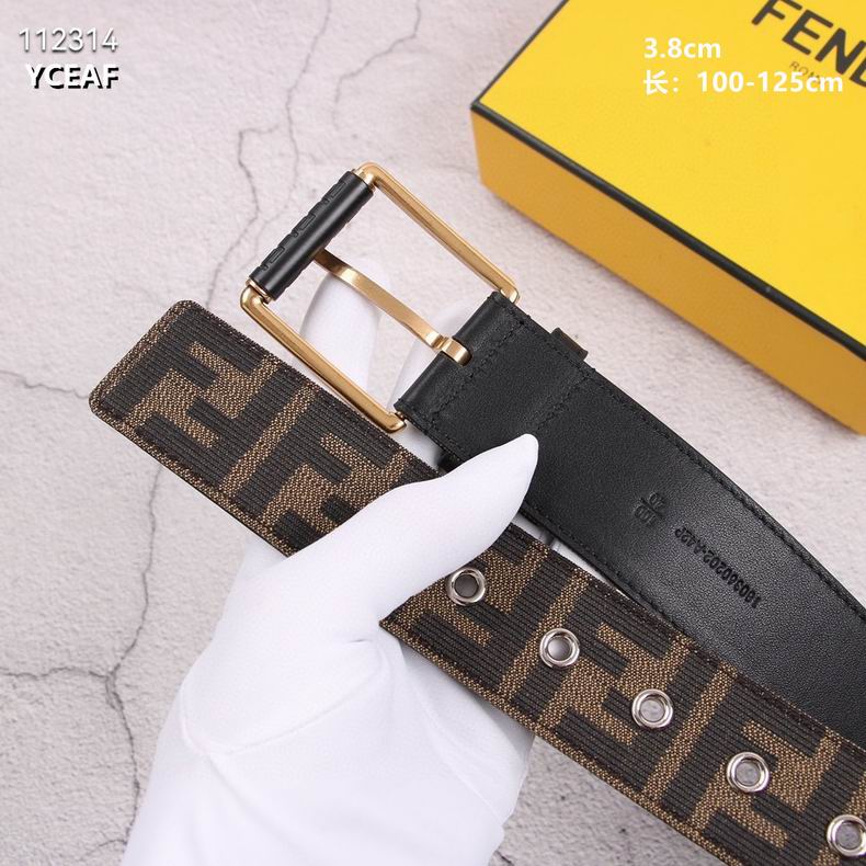Fendi belt 38mmX100-125cm 8L (9)