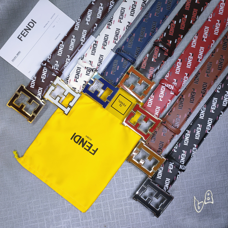 Fendi belt 38mmX80-125cm lb (22)