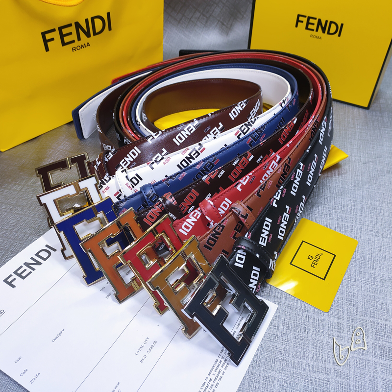 Fendi belt 38mmX80-125cm lb (23)