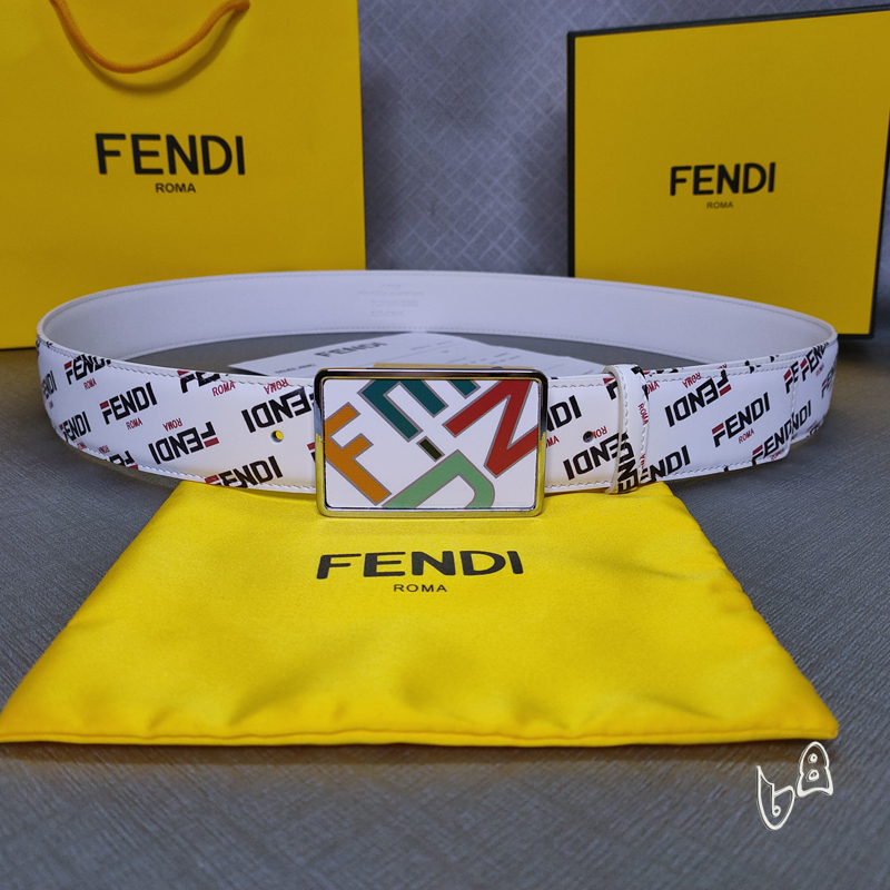 Fendi belt 38mmX80-125cm lb  (10)