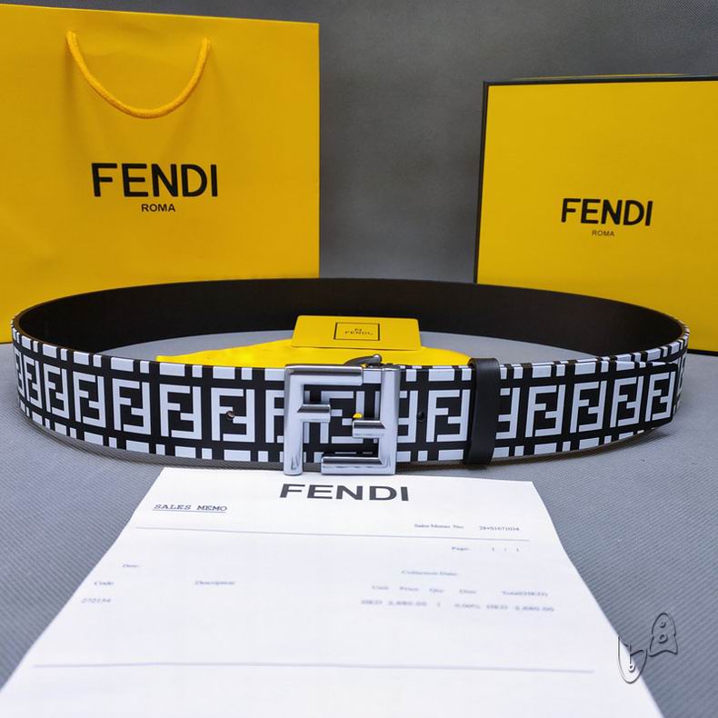 Fendi belt 38mmX80-125cm lb  (13)
