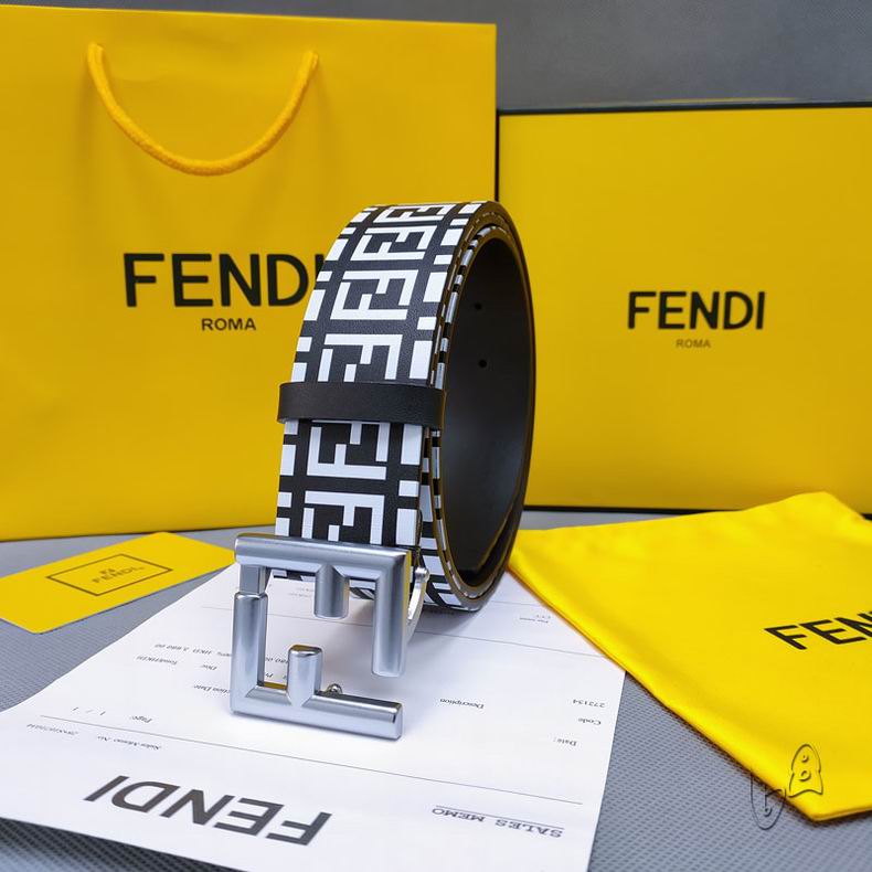 Fendi belt 38mmX80-125cm lb  (14)
