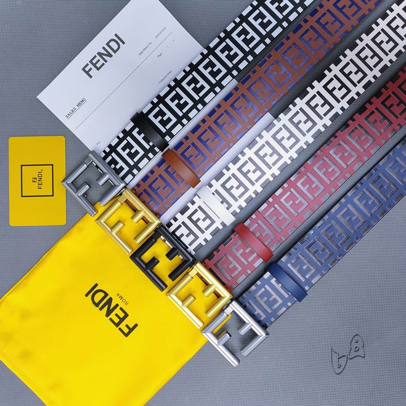 Fendi belt 38mmX80-125cm lb  (16)